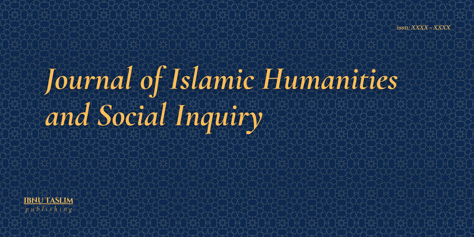 The Journal of Islamic Humanities and Social Inquiry (JIHSI)